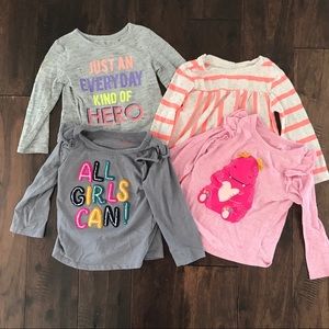 Set of 4 long sleeves